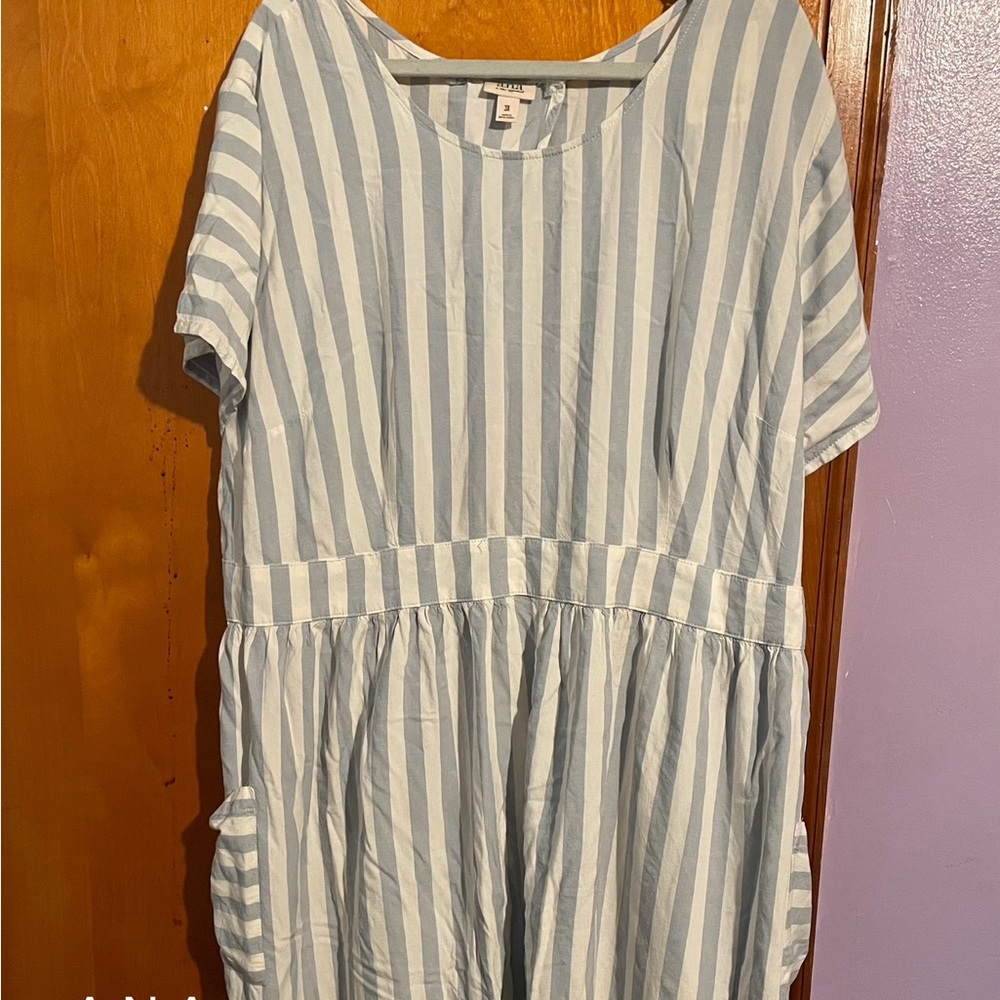 A.N.A striped dress